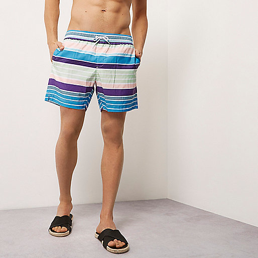 river island cross body bags for women,jacques-vertuk Ireland Shoes Blue multi colored stripe swim trunks Shorts Sale men