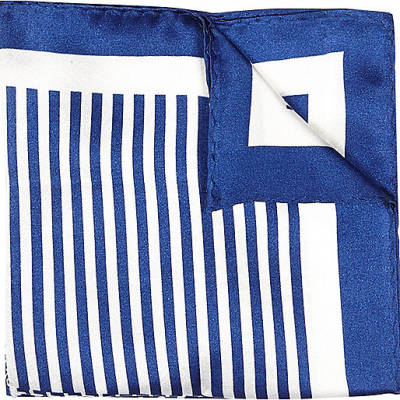 jacques-vertuk Blue multi design pocket square 295010 men Accessories