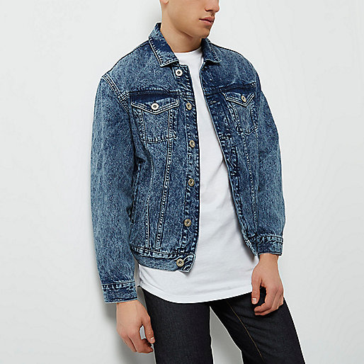 river island dresses for weddings,jacques-vertuk UK Blue oversized denim jacket men 300375