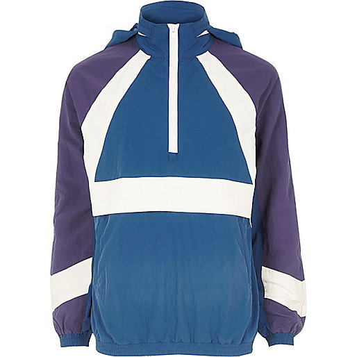 jacques-vertuk Blue panel sports jacket 300658 men Coats / Jackets