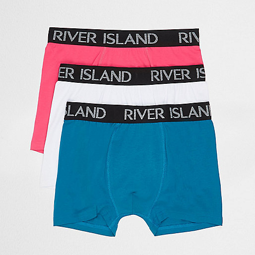 river island mini jelly sandals,jacques-vertuk Outlet Online Blue pink and white trunks multipack Trunks Underwear men