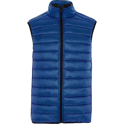 jacques-vertuk Blue puffer vest 303191 men Coats / Jackets Gilets