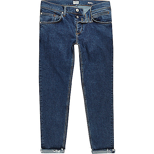 river island oversized bag,jacques-vertuk T Blue Sid cropped skinny jeans Jeans Sale men