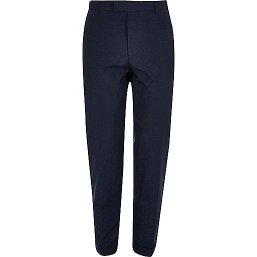 jacques-vertuk Blue skinny fit pants 293495 men Suits