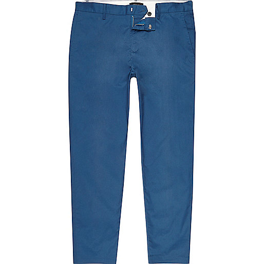 river island green shoes,jacques-vertuk Ladies Coats Blue slim fit ankle grazer chino pants Chinos Pants men