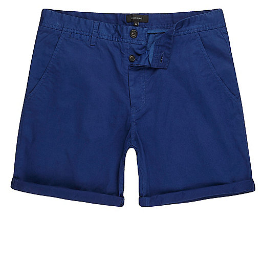 jacques-vertuk Blue slim fit chino shorts 302092 men Shorts