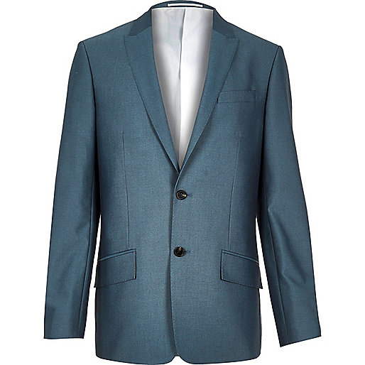 jacques-vertuk Blue slim fit suit jacket 292823 men Suits