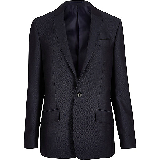 jacques-vertuk Blue slim fit suit jacket 292825 men Suits