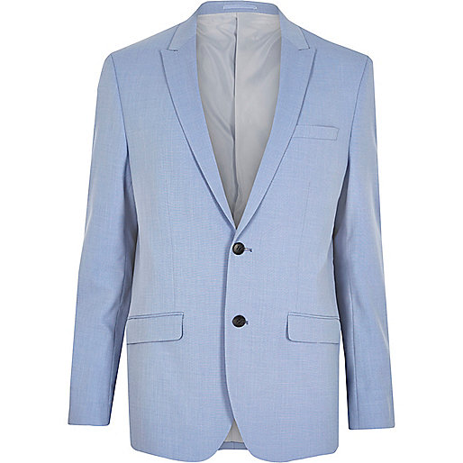 river island platform boots,Rive4 Island Blue slim fit suit jacket Suit Jackets Suits men