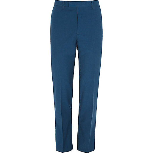 river island merry hill,jacques-vertuk South Africa Blue slim fit suit pants men 299118