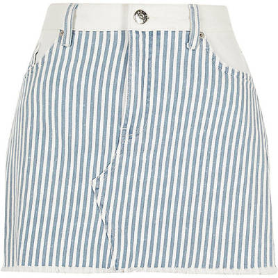 beige bag river island,jacques-vertuk Black Denim Dress Blue stripe mini denim skirt Mini Skirts Skirts women