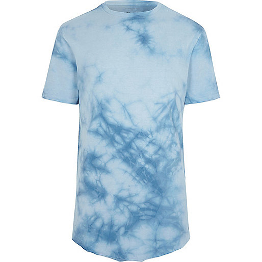 river island travel bag,New Season jacques-vertuk Blue tie dye slim fit T-shirt T-shirts T-Shirts / Tanks men