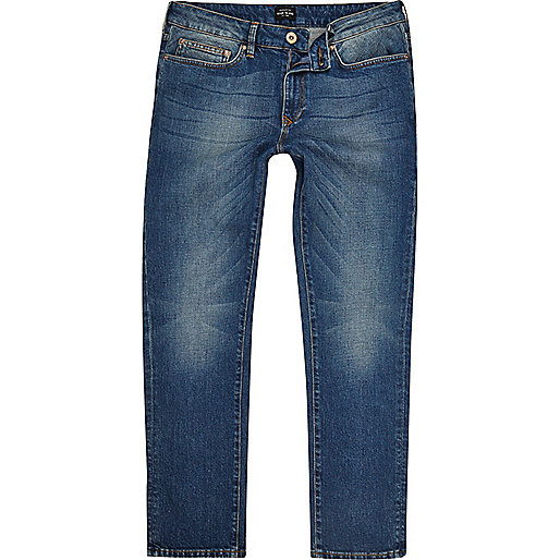 river island light blue jeans,Pink Trouser Suit jacques-vertuk Blue wash Dylan slim fit jeans Seasonal Offers Sale men