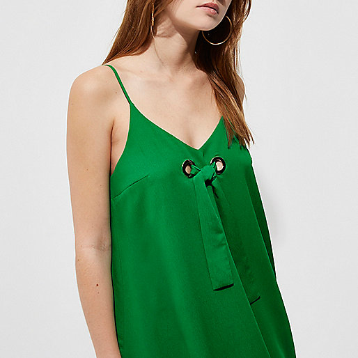 river island plisse midi dress,jacques-vertuk Ireland Bright green tie front slip dress women 708232