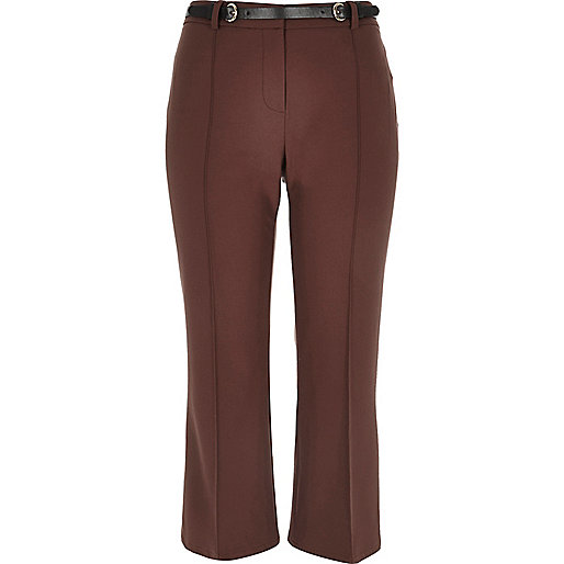 river island black patent purse,jacques-vertuk Apply Online Brown cropped kick flare pants Pants Sale women