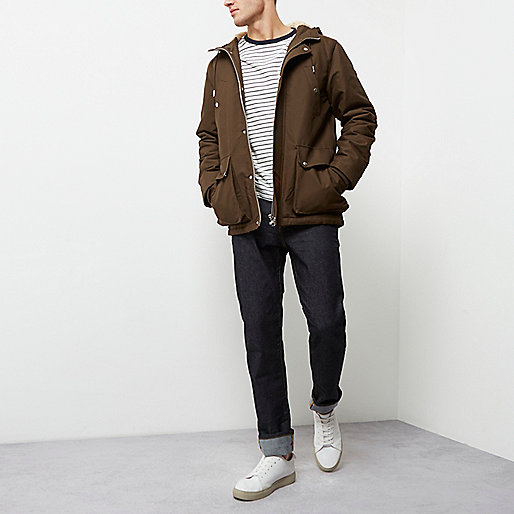 river island handbags brown,jacques-vertuk Out Of Stock Brown fleece hooded coat Coats / Jackets Sale men