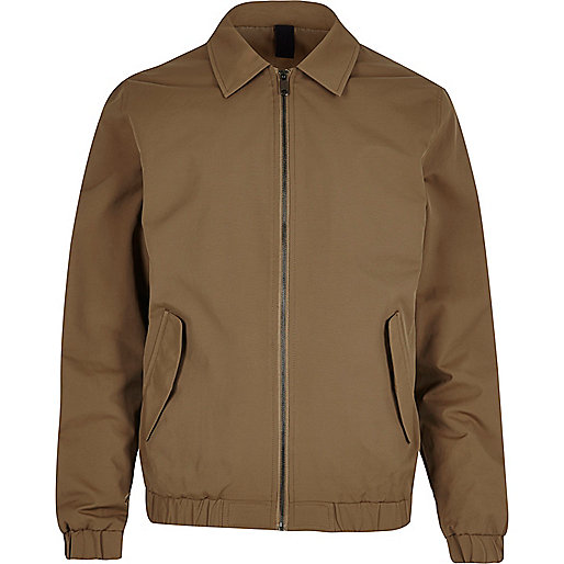 jacques-vertuk Brown harrington jacket 294648 men Coats / Jackets