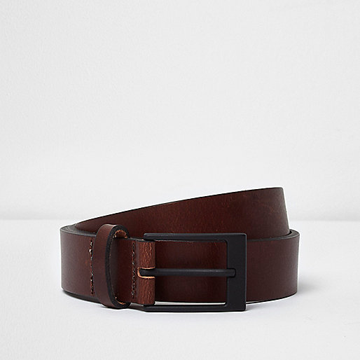 river island ri monogram bag,Clothes jacques-vertuk Brown leather black buckle belt Belts Accessories men