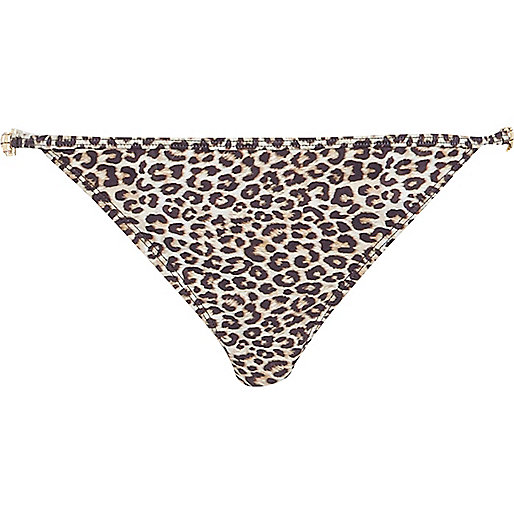 purple floral dress river island,jacques-vertuk Ireland Brown leopard print jewel bikini bottoms women 657797