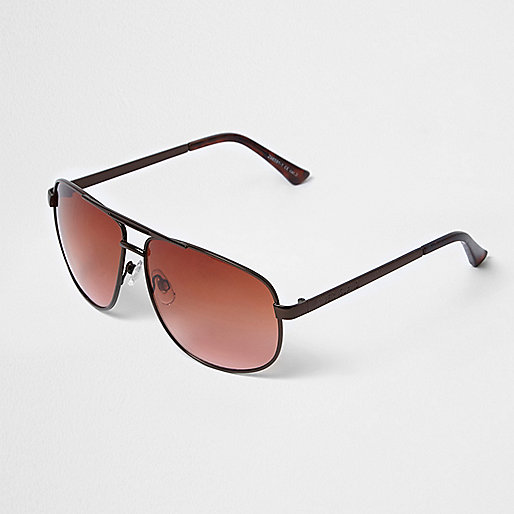 river island polo,jacques-vertuk Shopping Online Brown orange lens aviator sunglasses Aviator Sunglasses Sunglasses men