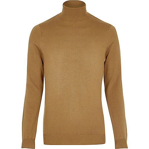 river island wide fit sandals,jacques-vertuk Stores Brown roll neck sweater men 297536