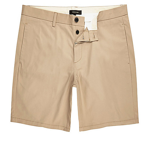 jacques-vertuk Brown slim fit chino shorts 292380 men Shorts