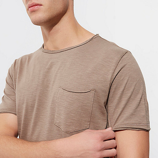 river island jeans sale,Ladies jacques-vertuk Sale Brown slim fit pocket T-shirt T-shirts T-Shirts / Tanks men