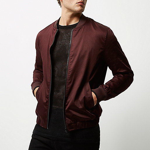 river island sale men s suits,jacques-vertuk London Burgundy bomber jacket men 295162