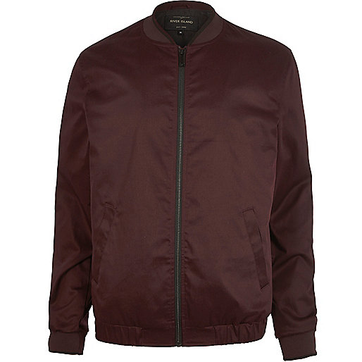 jacques-vertuk Burgundy bomber jacket 295162 men Coats / Jackets