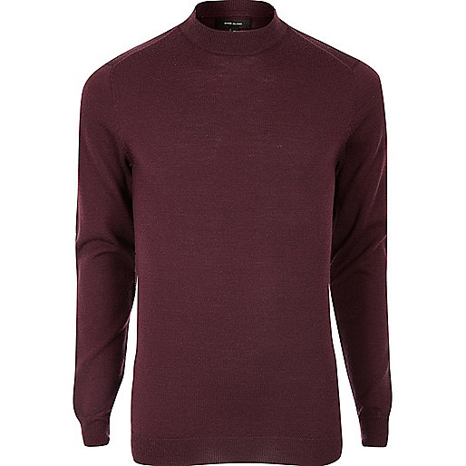 river island sliders ladies,jacques-vertuk Online Sklep Burgundy merino wool high neck sweater Sweaters / Cardigans Sale men