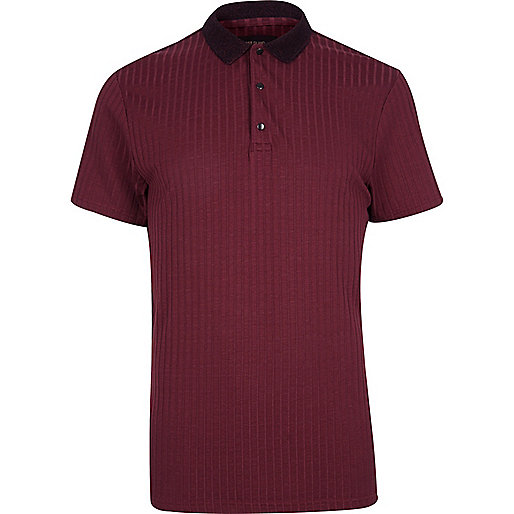 river island leopard print shoes,One For All jacques-vertuk Burgundy ribbed polo shirt Polo Shirts Sale men