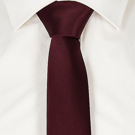 river island casual dresses,jacques-vertuk Shop Burgundy satin tie men 303442