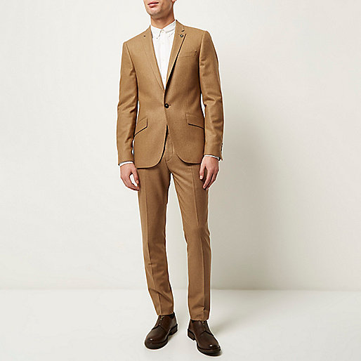 high waisted black jeans river island,jacques-vertuk Shop Camel wool-blend skinny suit jacket men 292276