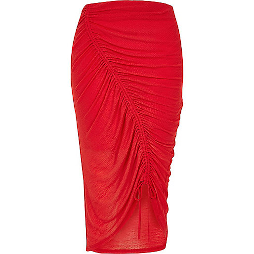 river island neon shoes,jacques-vertuk Clothing London Coral asymmetric ruched jersey pencil skirt Skirts Sale women