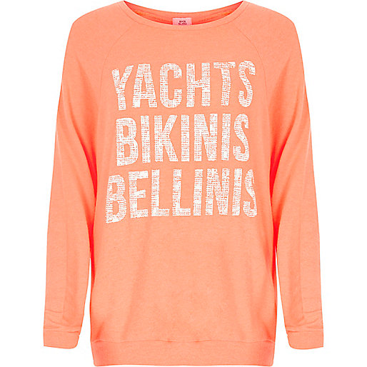 river island wide fit shoes,jacques-vertuk Stores Coral orange yachts raglan T-shirt women 706490