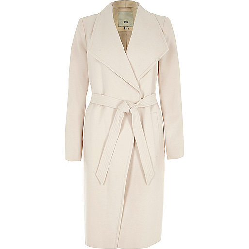 river island wedges black,jacques-vertuk London Cream belted robe coat women 702319