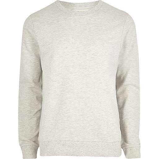 jacques-vertuk Cream marl sweatshirt 301609 men Hoodies / Sweatshirts