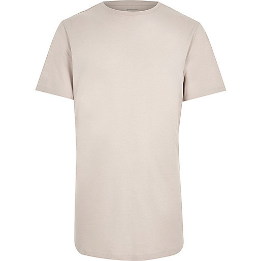 river island leather skirt,jacques-vertuk Desktop Website Cream slim fit curved hem T-shirt T-shirts T-Shirts / Tanks men