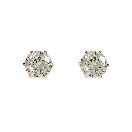 jacques-vertuk Cubic zirconia large diamond stud earrings 681898 women Jewellery Earrings