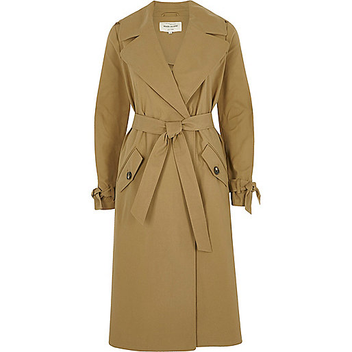 jacques-vertuk Dark beige classic trench coat 698402 women Coats / Jackets