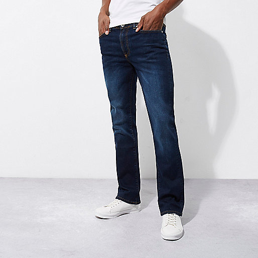 river island black jeans sale,jacques-vertuk Jeans Uk Dark blue Clint bootcut jeans Bootcut Jeans Jeans men