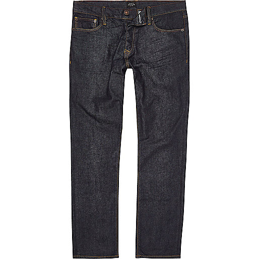 jacques-vertuk Dark blue Dylan slim fit jeans 300196 men Jeans Slim Jeans