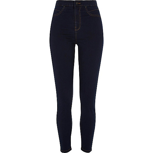 jacques-vertuk Dark blue Molly high waisted jeggings 705363 women Jeans Jeggings