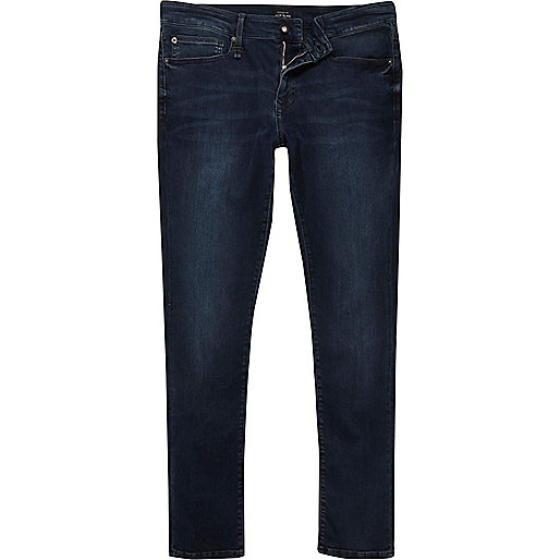 jacques-vertuk Dark blue RI Flex Danny super skinny jeans 294345 men Seasonal Offers