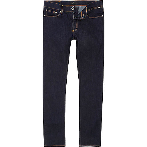 jacques-vertuk Dark blue Sid skinny jeans 302048 men Jeans Skinny Jeans