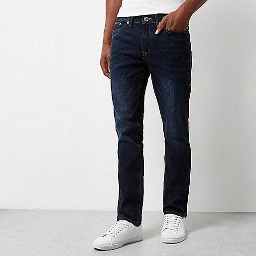 river island ie dresses,A jacques-vertuk Dark blue wash Dylan slim fit jeans Jeans Sale men