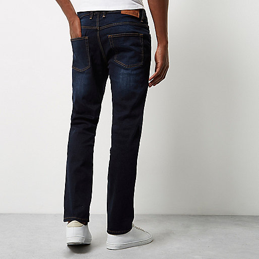 river island ie dresses,A jacques-vertuk Dark blue wash Dylan slim fit jeans Jeans Sale men