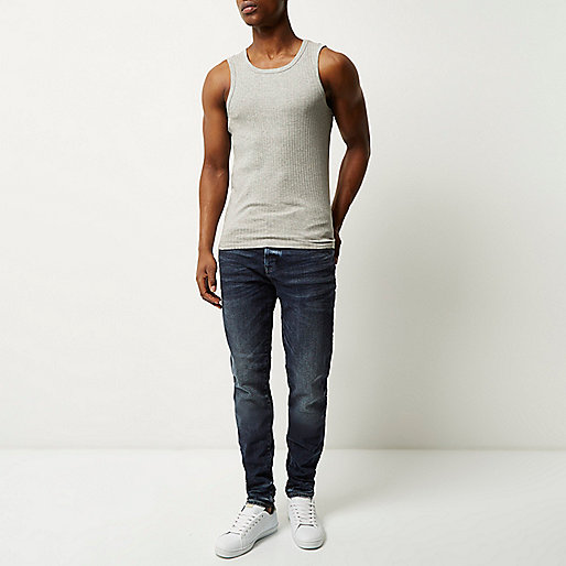 river island shirred dress,jacques-vertuk Stores Dark blue wash Jimmy slim tapered jeans men 293704