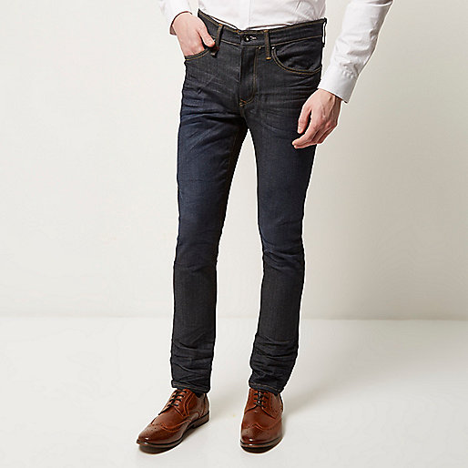 river island holdall sale,jacques-vertuk Latest Fashion Dark blue wash RI Flex Sid skinny jeans Jeans Sale men