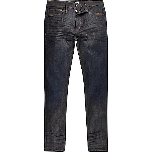 river island holdall sale,jacques-vertuk Latest Fashion Dark blue wash RI Flex Sid skinny jeans Jeans Sale men